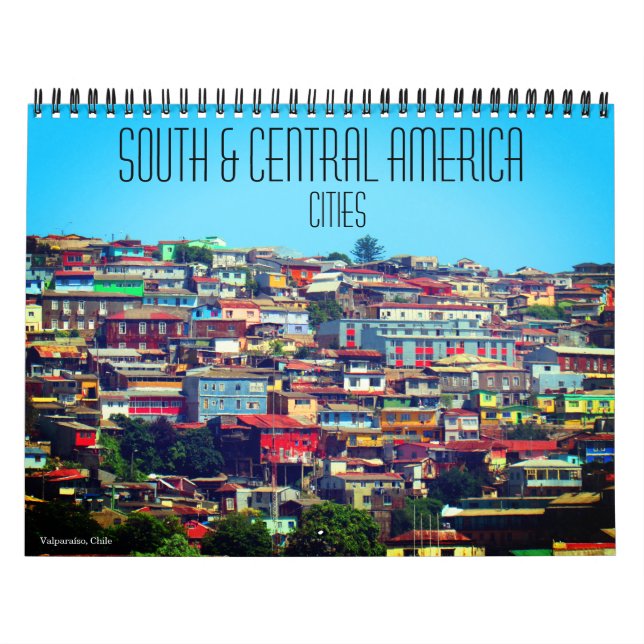Calendrier villes d'amérique centrale du sud 2025 (Protection)