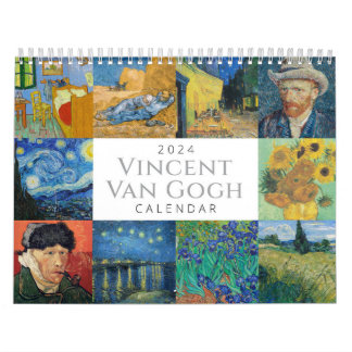 Calendrier Vincent Van Gogh 2024