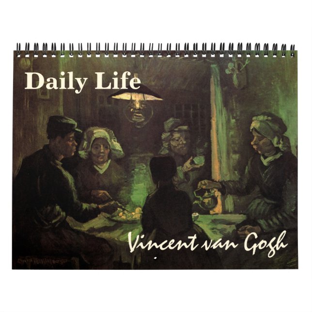 Calendrier Vincent van Gogh Daily Life, Post impressionnisme (Protection)