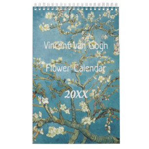 Calendrier Vincent van Gogh Flowers