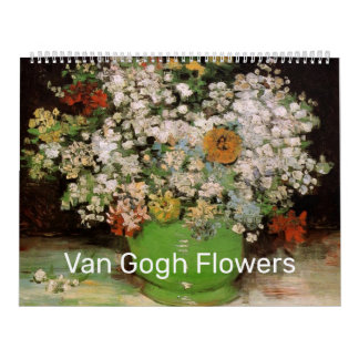 Calendrier Vincent van Gogh Peintures aux fleurs