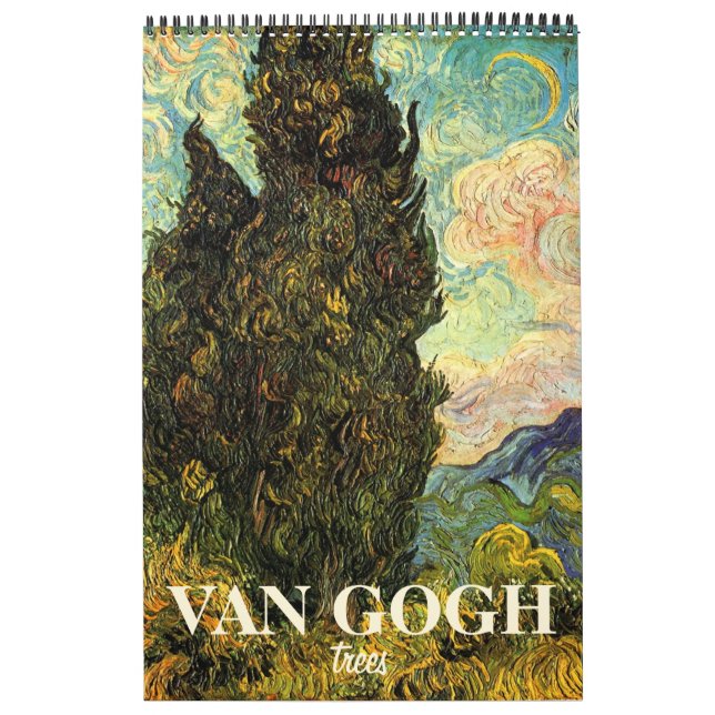 Calendrier Vincent van Gogh Trees et nature (Protection)