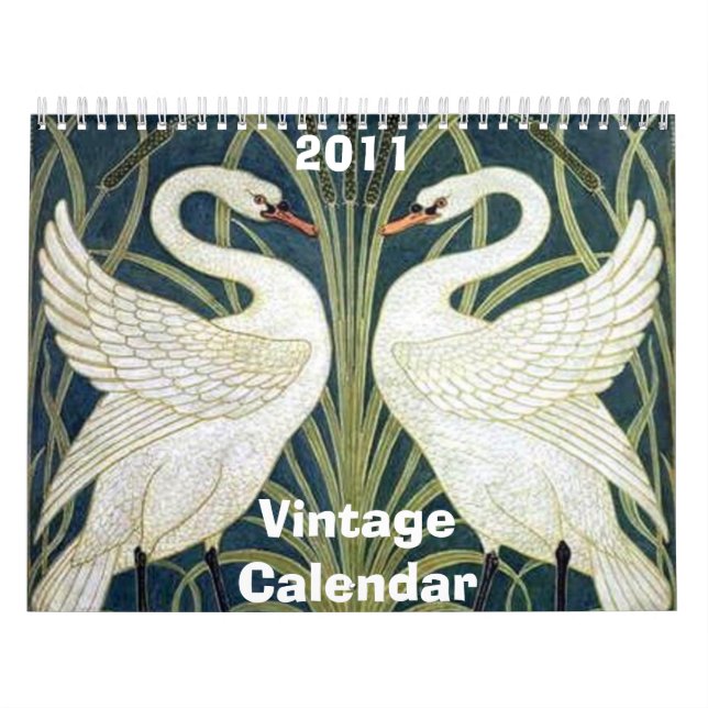 Calendrier Vintage ~ 2011 (Protection)