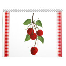 Calendrier vintage de cuisine