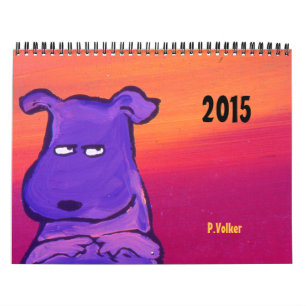 Calendrier vintage de P.Volker 2015 Volker