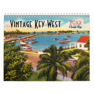 Calendrier Vintage Key West Floride