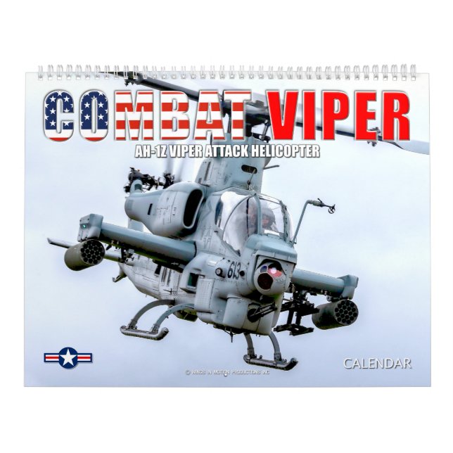 Calendrier VIPER DE COMBAT - Hélicoptère d'attaque VIPER AH-1 (Protection)