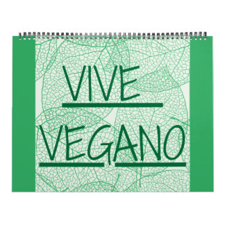 Calendrier Vive vegano | Live vegan