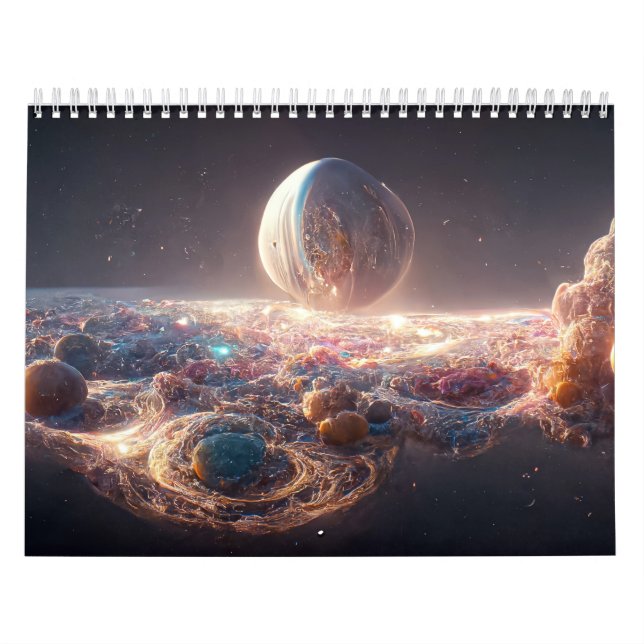 Calendrier Voie Lactée et galaxies (Protection)