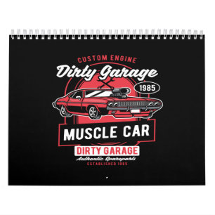 Calendrier voiture de garage sale