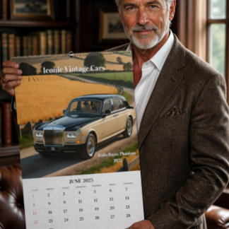 Calendrier Voitures de collection iconiques