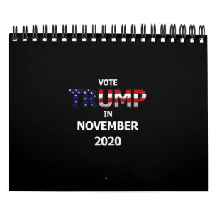Calendrier Votez Trump en 2020