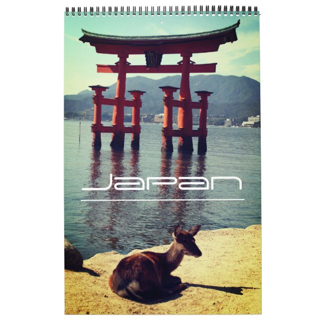 Calendrier voyage au japon (Protection)
