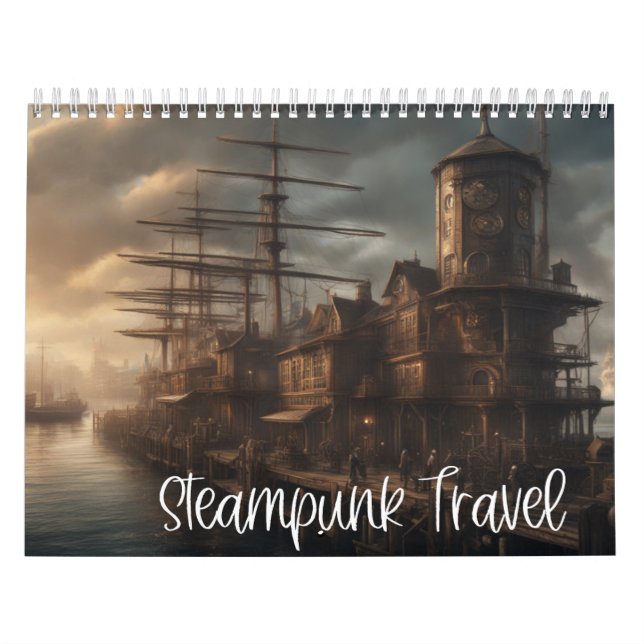 Calendrier Voyages Steampunk (Protection)
