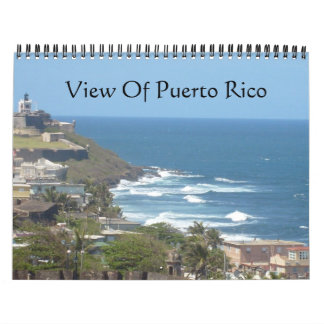 Calendrier Vue de Porto Rico
