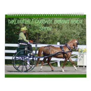 Calendrier Walnut Hill Carriage Driving Horse Show