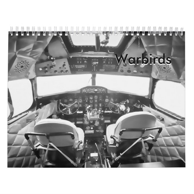 Calendrier Warbirds - avion de la deuxième guerre mondiale (Protection)