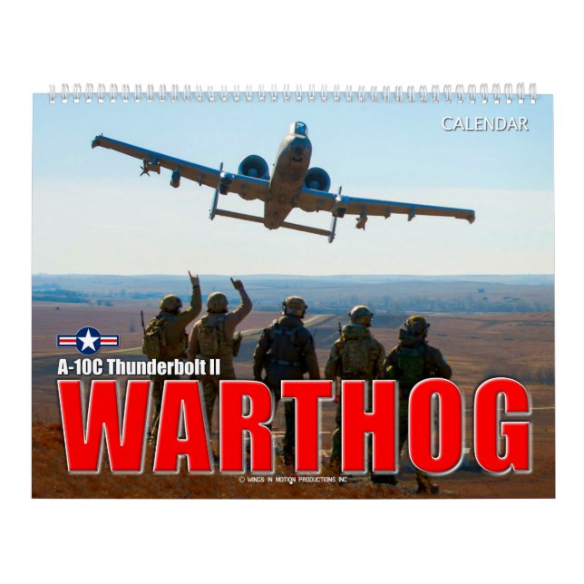 Calendrier WARTHOG - Thunderbolt II A-10C (Protection)