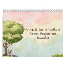 Watercolor Landscapes Calendar – A Year of Scenic