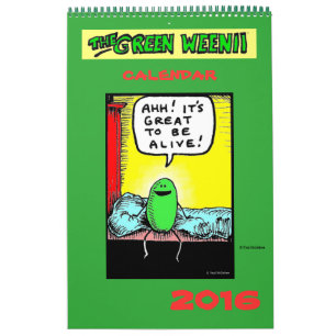 Calendrier Weenii 2016 Vert
