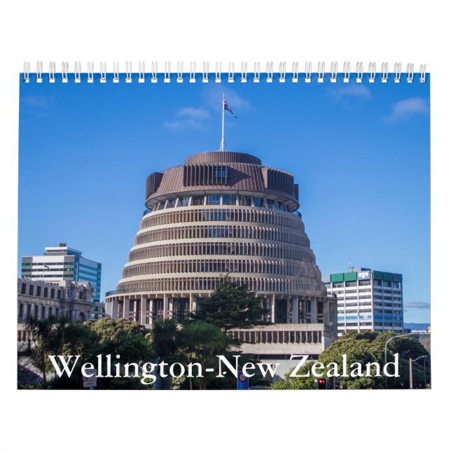 Calendrier Wellington-New Zealand Calendar (Protection)
