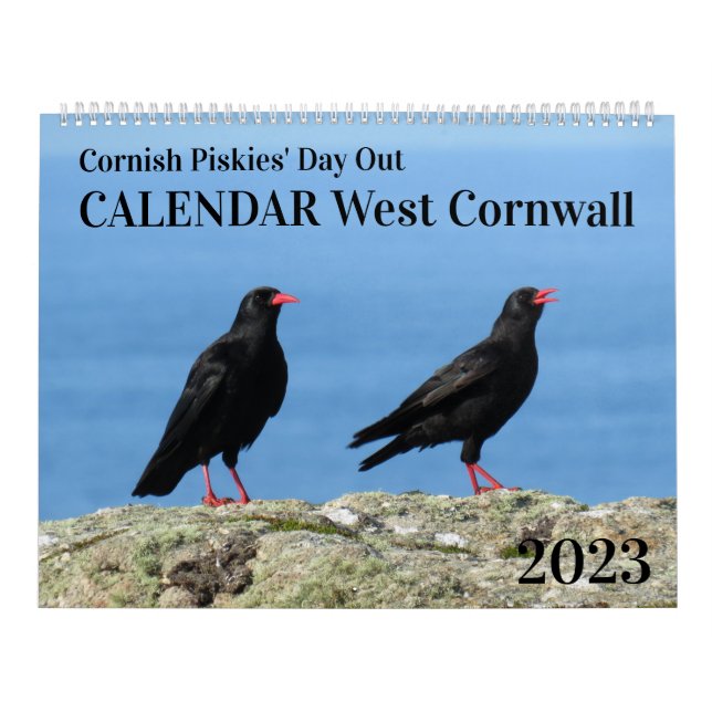 Calendrier West Cornwall Photographie Cornish Piskies' Day Ou (Protection)