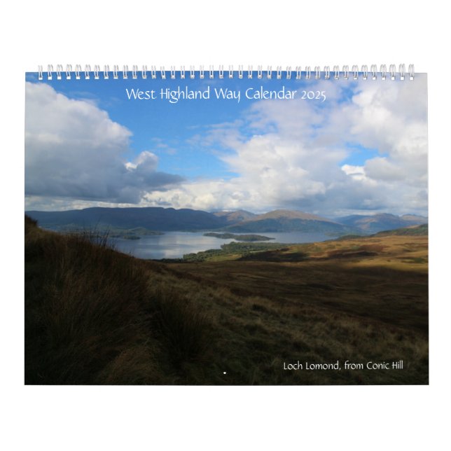 Calendrier West Highland Way 2025 (Protection)