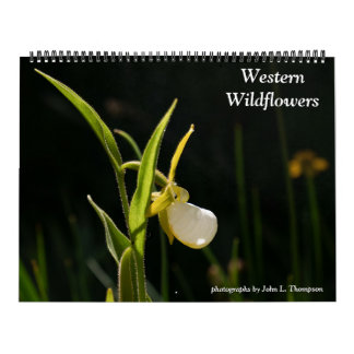 Calendrier Western Wildflowers 2026 Calendar