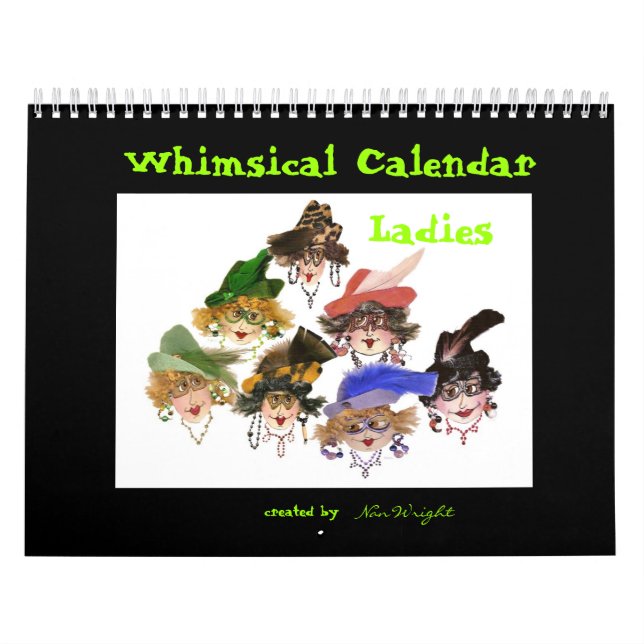 Calendrier Whimsical Ladies (Protection)