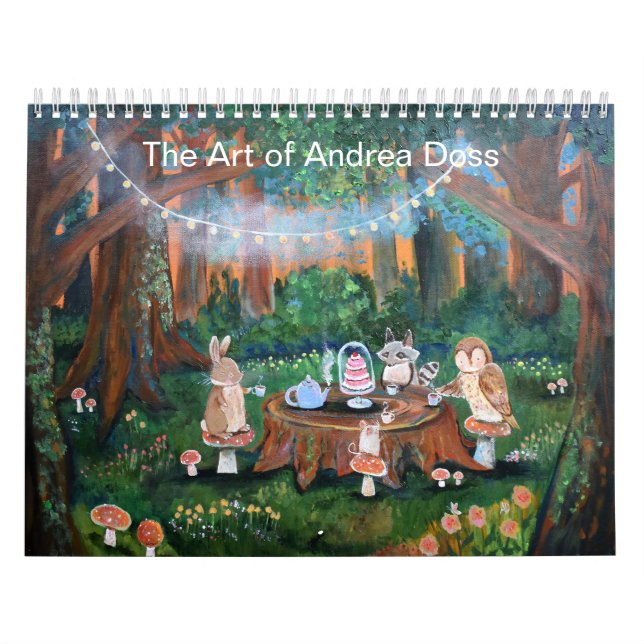 Calendrier Whimsical Storybook Art Calendar by Andrea Doss (Protection)