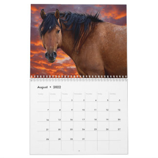 Calendrier Wild HOrse 2022