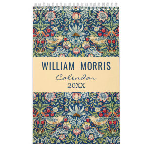 Calendrier William Morris Art Design Floral