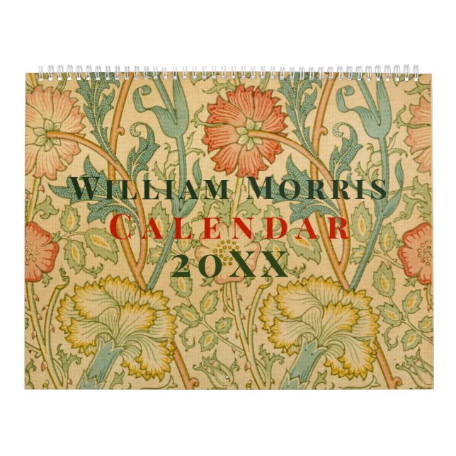 Calendrier William Morris Motifs (Protection)