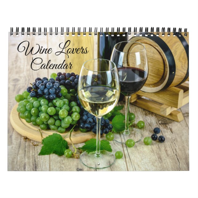 Calendrier Wine Lovers Calendar (Protection)