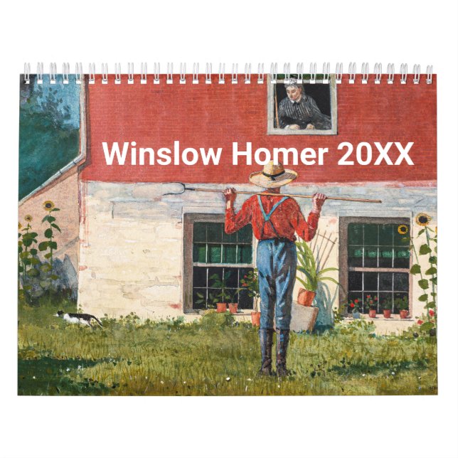 Calendrier Winslow Homer Nature Classic (Protection)