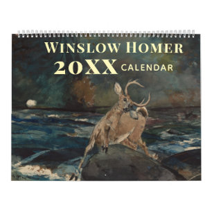 Calendrier Winslow Homer Vintage 2021