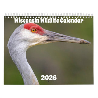 Calendrier Wisconsin Wildlife Calendar 2026