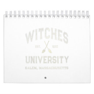 Calendrier Witch Witches Université Salem Massachusetts Wicca