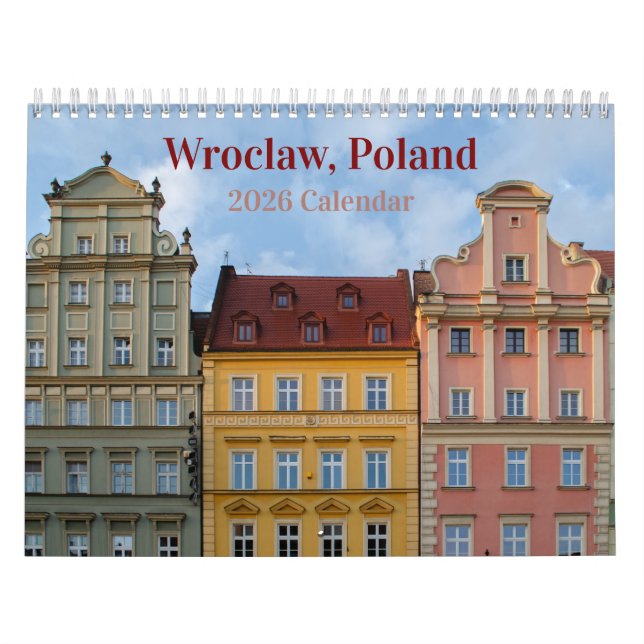 Calendrier Wroclaw Pologne 2026 (Protection)
