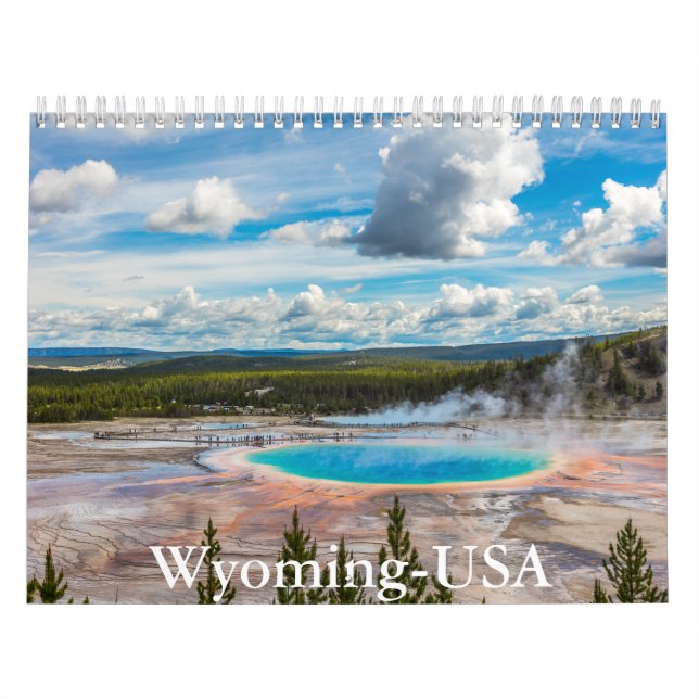 Calendrier Wyoming-USA (Protection)