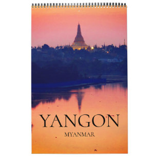 Calendrier yangon voyage