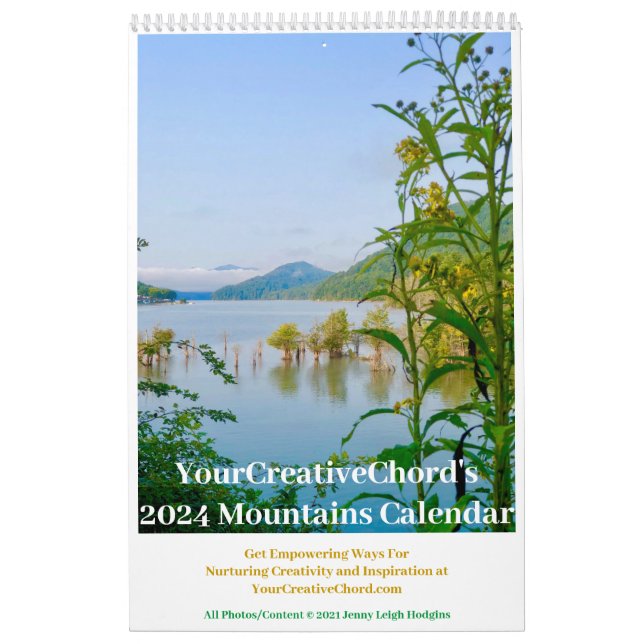 Calendrier YourCreativeChord Mountains 2024 (Protection)
