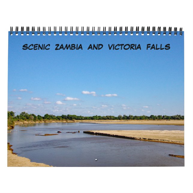 CALENDRIER ZAMBIE ET VICTORIA FALLS CALENDAR (Protection)
