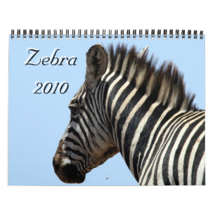 Calendrier zèbre 2010