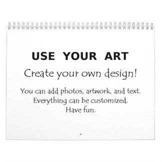 Calendriers de la coutume 2013 avec votre art ou