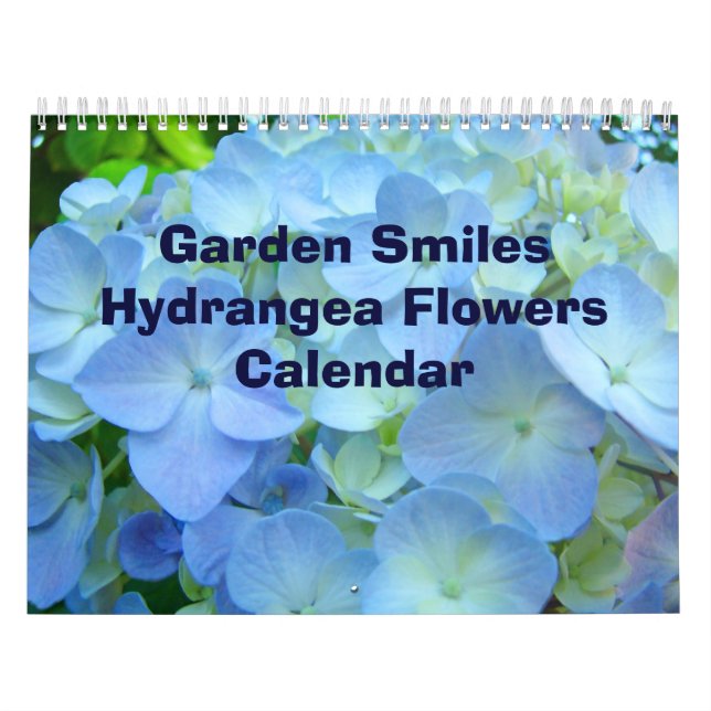 Calendriers Jardin Sourires Hydrangea Fleurs Cadea (Protection)