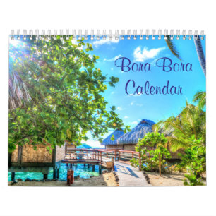 Calendriers muraux photos Bora Bora