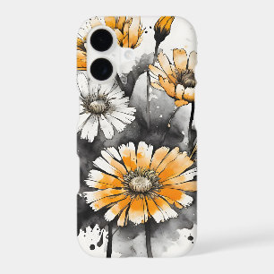 Calendula - Fleurs aquarelle