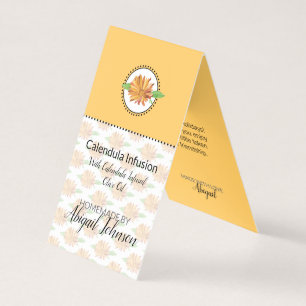 Calendula Homemade Bath & Body Label   Gift Tag
