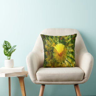 Calendula Love...... Throw Pillow